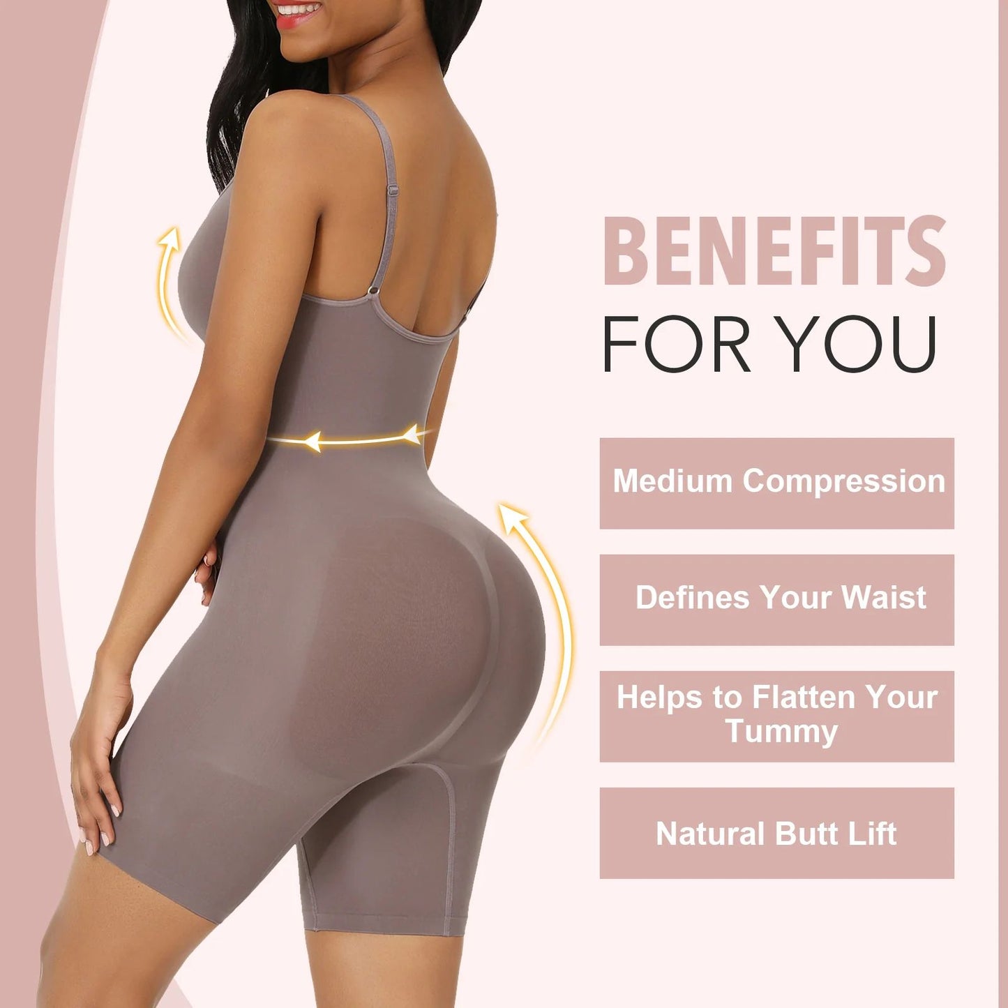 D- Seamless Sculpt Plus Size Full Body Shaper